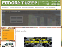 Tablet Screenshot of eudora.hu